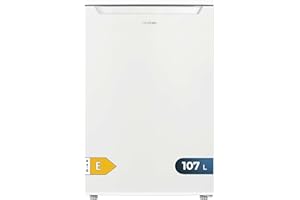 Cecotec Mini Réfrigérateur 107 L Bolero CoolMarket TT 107 White, Classe Énergétique E, Économie d'Énergie, Porte Réversible, Tiroir Congélateur, Faible Niveau Sonore, Design Compact.