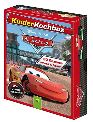 Preisvergleich Produktbild Disney Kinderkochbox - Cars: Was Jungs schmeckt- Box mit 50 Rezeptkarten