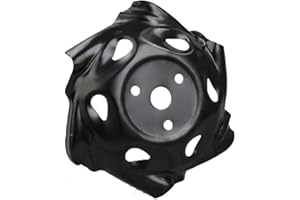 Buwico Tête de Coupe-Herbe, Universel Tête de débroussailleuse Tête de Bordure de Mauvaises Herbes Tête de débroussailleuse de Trimmer de Tondeuse à Gazon