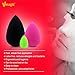 VMAGIC 3 PCS Newly Created Makeup Beauty Sponge Blender, Foundation Makeup Sponge for Applicator, Foundation and Highlight (SPONGE FAMILY)