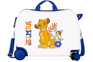 Disney Der Hartschalen-Kinderkoffer Classics“ mit Zahlenschloss und 4 Rollen ist aus ABS gefertigt, einem stabilen und leichten Material. Von Joumma Bags.