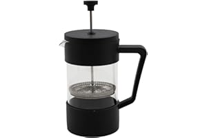 Point-Virgule French Press - Caffettiera in vetro, 600 ml, colore: Nero