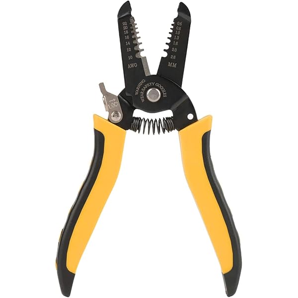 Szhdxsy Wire Stripper, Wire Stripping Tool,Cutting Pliers Tool,Wire Crimping Tool, Self-Adjusting 8\" Stripping/Crimping 10-24 AWG (0.2~6.0mm²) Multi-Function Hand ToolWire Stripping Tool