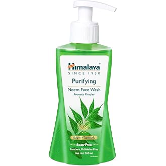 Himalaya Purifying Neem Face Wash|Clinically proven to fight against acne and pimples|Gently cleanses|100% naturally derived Neem|Works from 1st wash