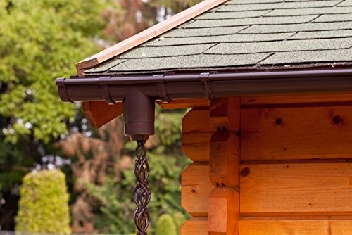 Regenkette Set | braun oder weiß (Braun) - 3