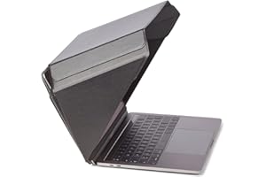 ‎PHILBERT DANISH DESIGN 4 in 1 Laptop Screen Shade Lux Hood : Sonnenschutz | Datenschutz | Hitzeschutz | Kontrastverstärkung. 12”/13”/14” Universal. Selbststehend, mit Gesäßtasche. Patent D790551 - Schwarz