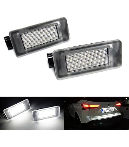 Luce Targa Per Dacia, Fiat, Nissan, Renault, Opel - Compatibile Con Logan, Talento, Interstar, Clio, Megane, Trafic
