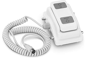 PHYSA WELLNESS & LIFESTYLE physa PHY-FP-5 Foot Pedal 1 Switch Foot Pedal For Massage Table Foot Pedal Control (Plastic (PA66), 33% Fibreglass, 8-Pin Plug)