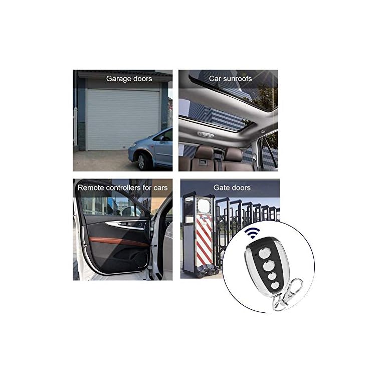 Mando a distancia universal para puerta de garaje, interruptor de relé