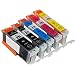 Sophia Global Compatible Ink Cartridge Replacement for PGI-270XL and CLI-271XL (1 Large Black, 1 Small Black, 1 Cyan, 1 Magenta, 1 Yellow) RS.2649.00