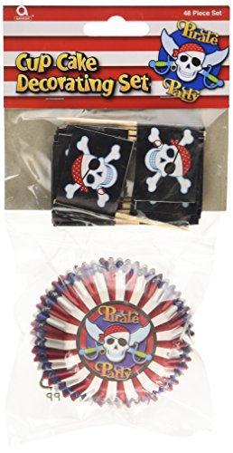 Pirate Party Piraten Dekorations Artikel - Tolle Deko Accessoires für Ihre Geburtstags Seefahrer Party