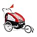 Confidence 2 in 1 Baby Bike Trailer w/ Suspension RED