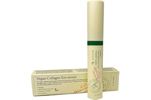 HEALTHY & CARING A X I S - Y - Sérum para ojos de colágeno vegano, con triple ácido hialurónico y complejo de 5 péptidos
