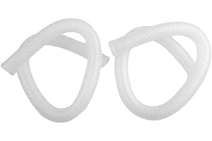 EAWFGTUW For Intex 1-1/4" Fitting Hose Above Ground Pool Pump Replacement 1m, White/Blue(white)