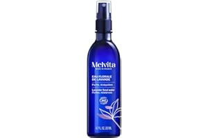 Melvita – Bio-Lavendelblütenwasser – Klärendes und ausgleichendes Hauttonikum – Ohne Parfüm – 99% natürlich – Bio-zertifiziert – Vegan – Flasche 200 ml