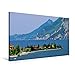 Produktbild Premium Textil-Leinwand 90 cm x 60 cm quer, Gardasee | Wandbild, Bild auf Keilrahmen, Fertigbild auf echter Leinwand, Leinwanddruck: Venetien (CALVENDO Orte)