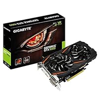 Gigabyte GV-N1060WF2OC - Grafikkarte NVIDIA GeForce 1060 GTX OC Windforce 2 (6 GB GDDR5, PCI-E 3.0, DVI-D, HDMI, DP), Farbe schwarz
