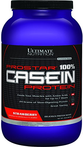Preisvergleich Produktbild Ultimate Nutrition Platinum Series Prostar 100% Casein Protein Strawberry
