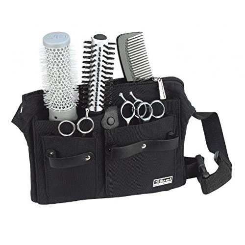 HAIRDRESSERS Fabric holster belt For Scissors Combs Etc