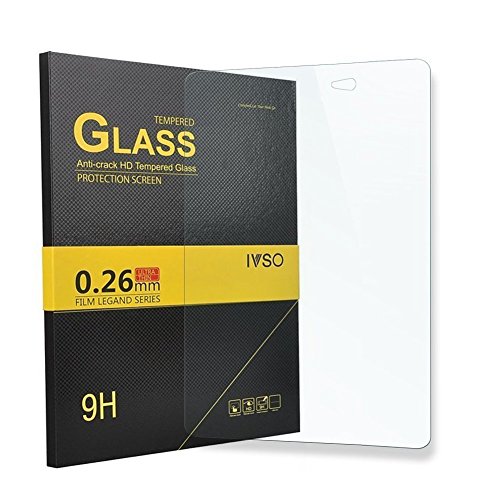 IVSO Samsung Galaxy Tab A 10.1 S Pen Displayschutz, 9H Hardness aus, Klar Anti-Kratz, Glas Folie Schutzfolie Glas Panzerfolie Displayschutzfolie für Samsung Galaxy Tab A 10.1 S Pen P580 / P585, (1 Packungen x)