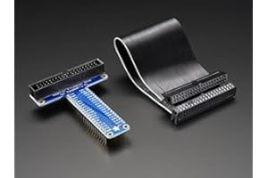 Adafruit Pi T-Cobbler montado Plus – GPIO Breakout para Raspi a +/B +/Pi 2 [ada2028]