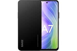 Ravoz A7 No Camera No GPS, 12GB RAM (4GB + 8GB Expandable), 128GB ROM, NFC, 5000mAh Battery, 6.67" HD+ Display, Android 16, 4G LTE