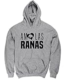HippoWarehouse AMO LAS RANAS jersey sudadera con capucha suéter derportiva unisex niños...