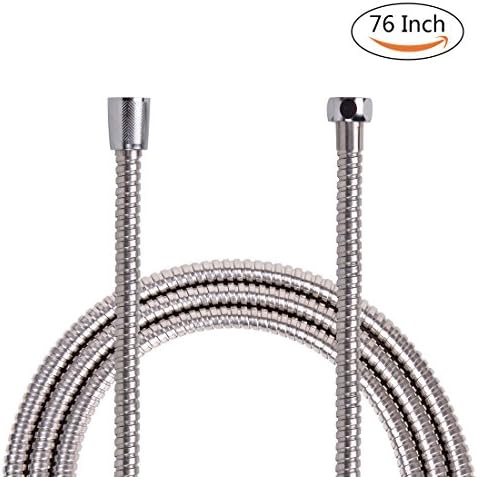 Hotgod 2M Shower Hose Universal Stainless Steel Handheld Shower Hose