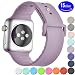 Produktbild Panda Run GJ Ersatz Strap für Apple Watch, New Fashion Soft Silikon Sport Handgelenk stapß Band Ersatz mit Edelstahl Schnalle für iWatch alle Modelle Series 1/2, Sport, Edition