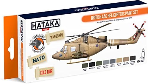 Hataka 17ml British AAC Helicopters Paint Set # CS87