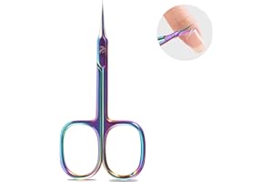 CUINIUNAID Cuticle Scissors Extra Fine Cuticle Scissors Professional Cuticle Cutter Stainless Steel Cuticle Scissors for Foot and Fingernails Cuticle Cutter Cuticle Scissors Cuticle Remover Cuticle Remover