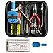 Produktbild 285 tlgs Professionelles Uhrmacherwerkzeug Set mit Etui von Kurtzy - Mechanisches Set für Herren u. Damen Uhren - Hochwertiges Set mit Uhrarmband Glied Entferner, Gehäuseöffner, Federstege u. Mehr