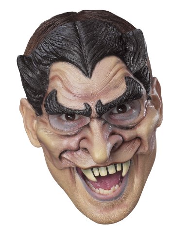 Preisvergleich Produktbild Dracula-Halbmaske Aus Vinyl