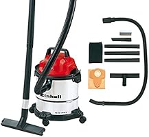 Einhell Nass-Trockensauger TC-VC 1812 S (1250 W, 180 mbar, 12 l, Edelstahlbeh&auml;lter, umfangreiches Zubeh&ouml;r)