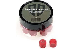 HomeDefence-24 Munizioni Ammo6v9 | HDR50 | rosso 5,1 g | POLYURETHAN | MAXIMALE Power | Cal. 50 Variante rosso tuning