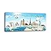 Produktbild Dalinda® XXL-Wandbild Leinwandbild mit Spruch Der kürzeste Weg... 100x40cm Wanddekoration Keilrahmenbild Kunstdruck Wandbild Panorama Leinwandbild LS003