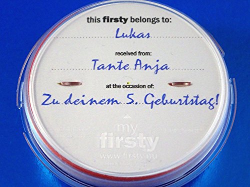 Milchzahndose Firsty Round (4 Farben, Jungen / Mädchen, Geburtstag) - 4