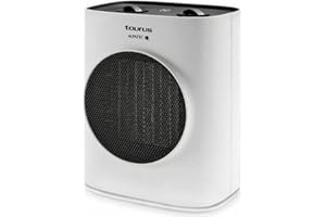 Taurus Alpatec – Tropicano 7CR. Calefactor oscilante con tecnología cerámica PTC System. 1500W. Termostato. 2 intensidades. Silencioso. Antivuelco. Protector térmico.