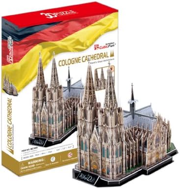 3D three-dimensional puzzle Cologne Cathedral MC160h (japan import)