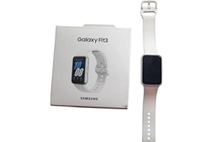 Samsung Galaxy Fit3 (Silber), 40 mm AMOLED-Display mit Aluminiumgehäuse, vollständige Überwachung von Fitness und Gesundheit, Akku bis zu 13 Tage mit Schnellladung, 5 ATM und Klassifizierung