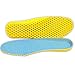 Produktbild KEKDORY Semelles de Sport Femmes Hommes Chaussures Pad Silikon Dämpfung Semelles souples Respirant Absorbez la Sueur Alphabet Chaussures Inserts - Bleu