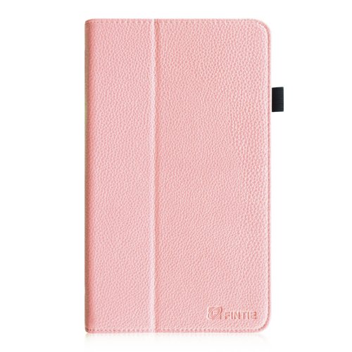 Fintie Samsung Galaxy Tab 4 7.0 Hülle Case – Slim Fit Folio Kunstleder Schutzhülle Cover Tasche mit Ständerfunktion für Samsung Galaxy Tab 4 7.0 T230 T235 (7 Zoll) Tablet, Rosa - 9