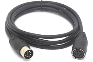 HUHANGGOD Tomost Kabel MIDI 8-pinowy Din męski na żeński kabel adaptera do Bang, Olufsen B&O, BeoLab, POWERLINK mk2 przedłużacz (1,5 metra długości)