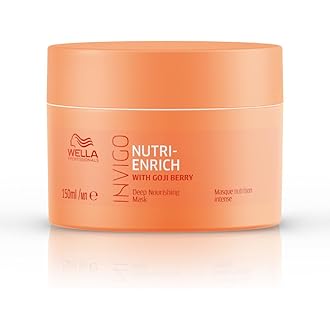Wella Professionals Invigo Nutri-Enrich Hair Mask | 150 ml | Nourishing, Hydrating Hair Treatment for Dry & Damaged Hair | Wi