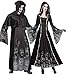 Produktbild Paar Damen und Herren Gespenstisch Unheimlich Gruselig Soul Reaper Eater Carnival Halloween Kostüm Verkleidung Outfit