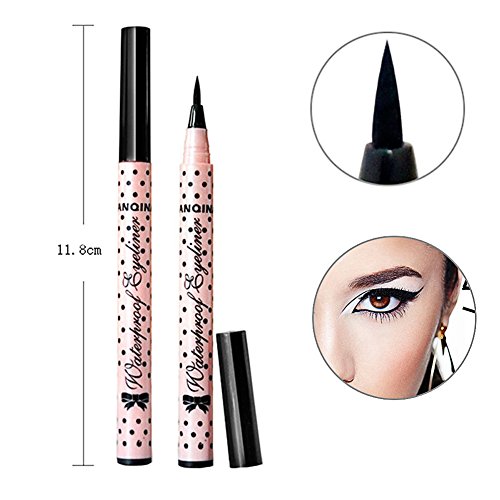 Fashion Liquid Wasserdichte Eyeliner Gel Make Up Eye Liner Schatten Gel Schwarz Kosmetik 2 Typen zur Wahl - 4