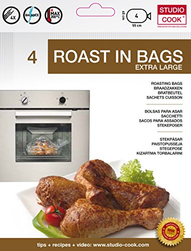 12 Stück Bratbeutel Extra Large 45 x 55 cm
