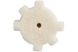 RealAvid Real Avid AR15 Star Chamber Cleaning Pads, Unisex Adulto, Bianco, 20_Pack