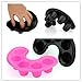 2pcs Manicure Bowl Soak Finger Acrylic Tip Nail Soaker Treatment Remover Tool
