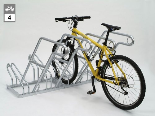 Fahrradständer - Anlehnparker 2604 einseitig - 4 Einstellplätze